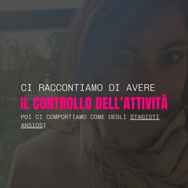Ci stiamo convincendo che il problema sia dover rincorrere tutte le novità e stare al passo con gli strumenti.